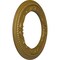 Ekena Millwork Roped Medway Ceiling Medallion (Fits Canopies up to 7 1/2"), 12 1/4"OD x 7 1/2"ID x 7/8"P, Gold CM12MEGLS - alternate 4